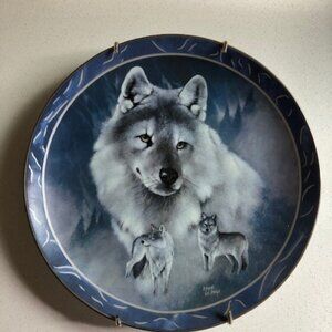 Bradford Exchange collectible decorative plate - Silver Scout